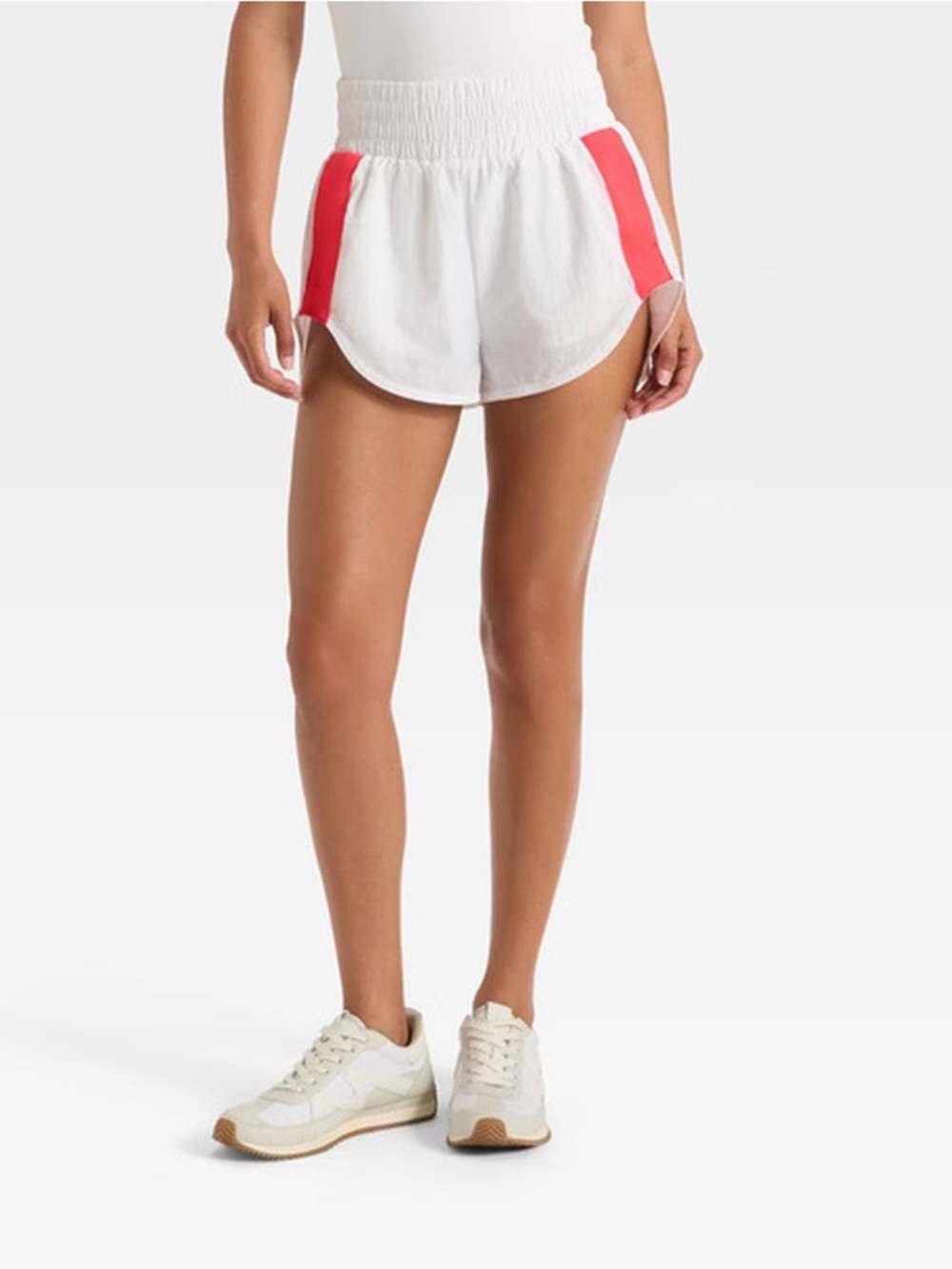 NEW JoyLab Woven High Rise Contrast Shorts Activewear Running Workout Gym Yoga